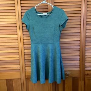 Francesca’s green dress